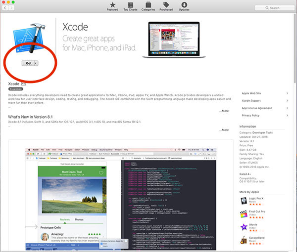 Download Xcode 8 Dmg Without App Store